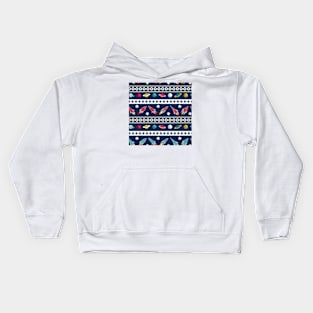 Space Holiday Pattern Kids Hoodie